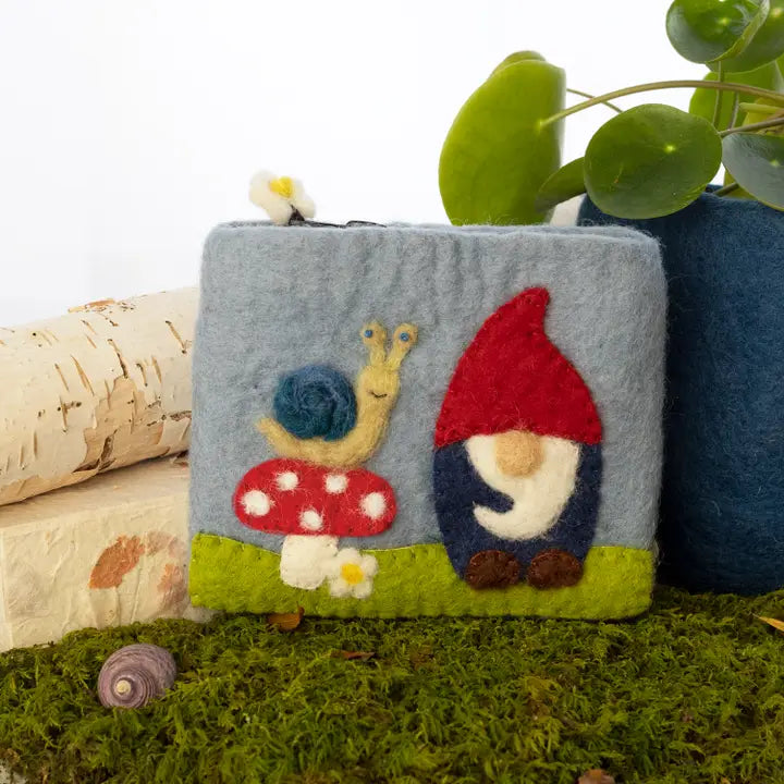 tZi Coinpurse : Mushroom Gnome