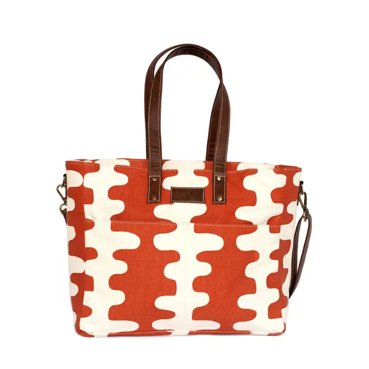 Essential Tote : Echo Tangerine
