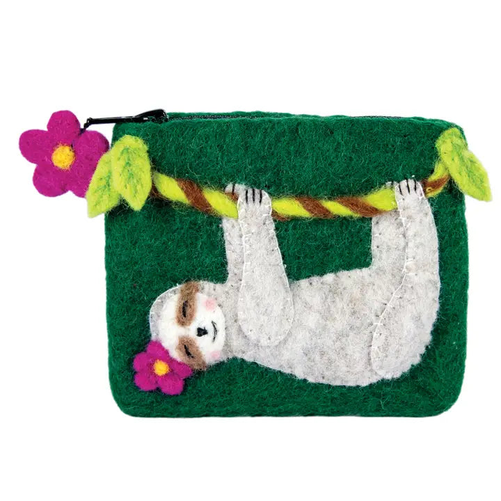 tZi Coinpurse : Swingin' Sloth