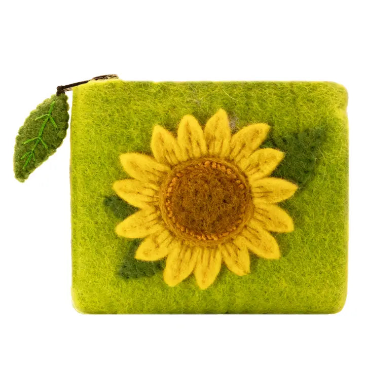 tZi Coinpurse : Sunny Sunflower