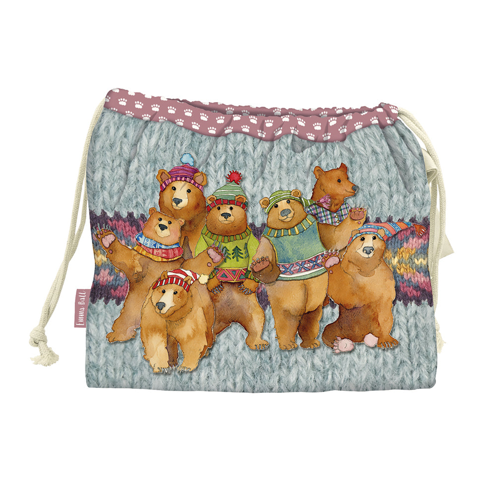 Emma Ball Drawstring Bag : Woolly Bears
