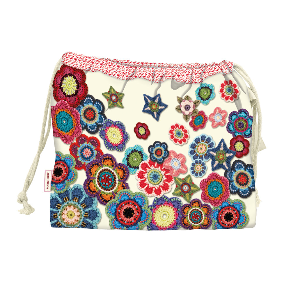 Emma Ball Drawstring Bag : Crochet Motifs