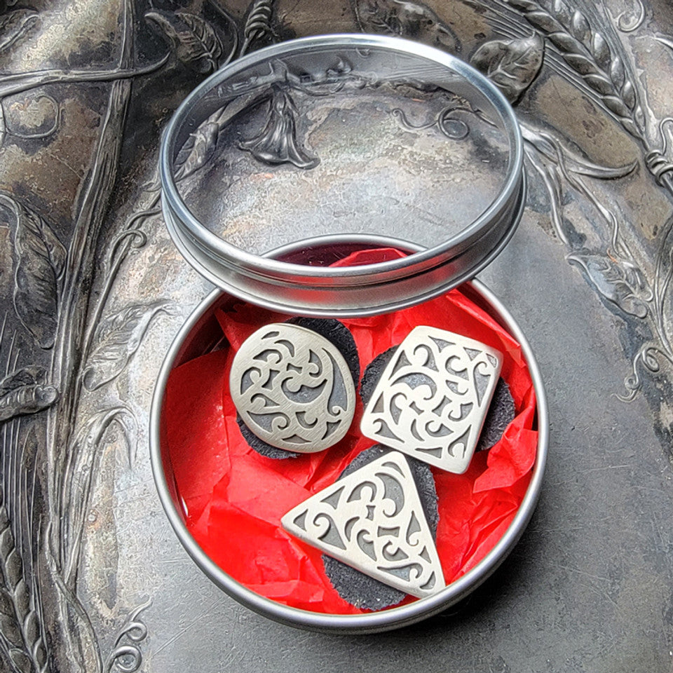 Jul Modern Ornate Stud Buttons