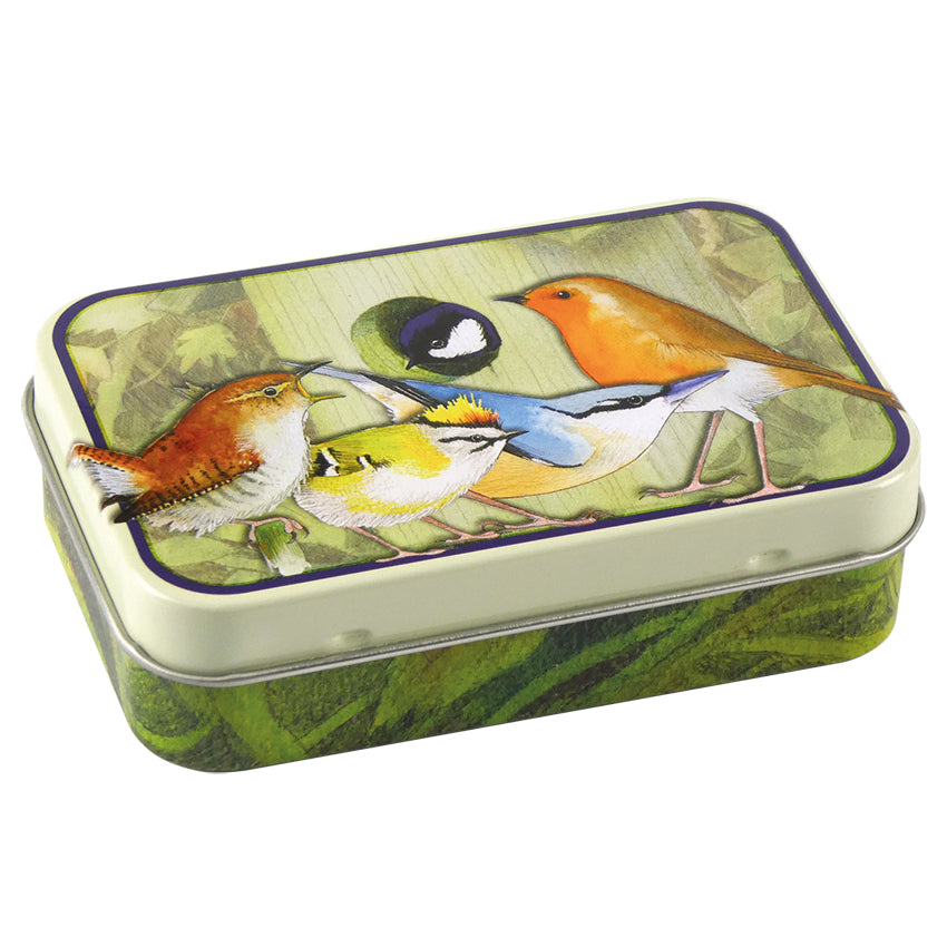 Emma Ball Mini Rectangular Tin : British Birds
