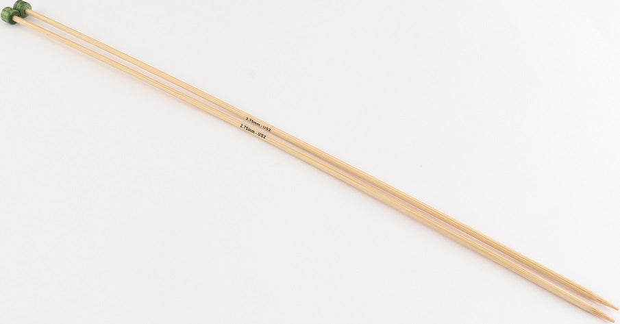 Bamboo 10" Single Pointed Needles