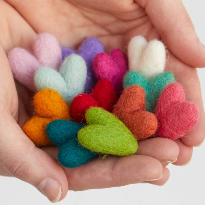 Wool Hearts