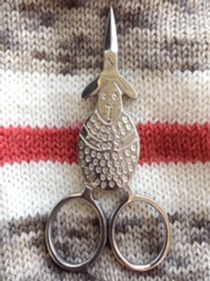 Kelmscott-Silver Sheep Scissors