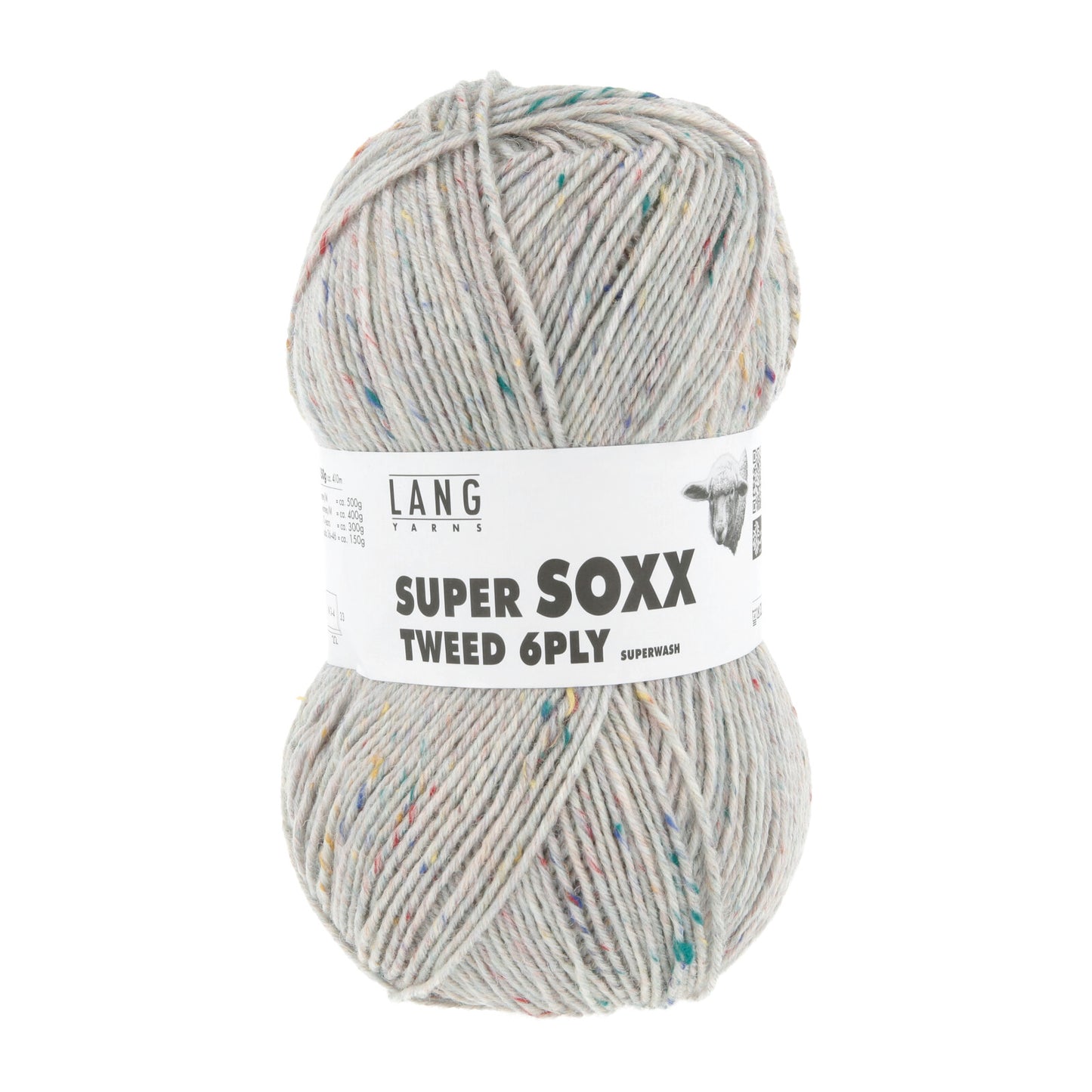Lang Super Soxx Tweed 6-ply