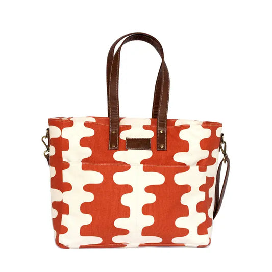 Essential Tote : Echo Tangerine
