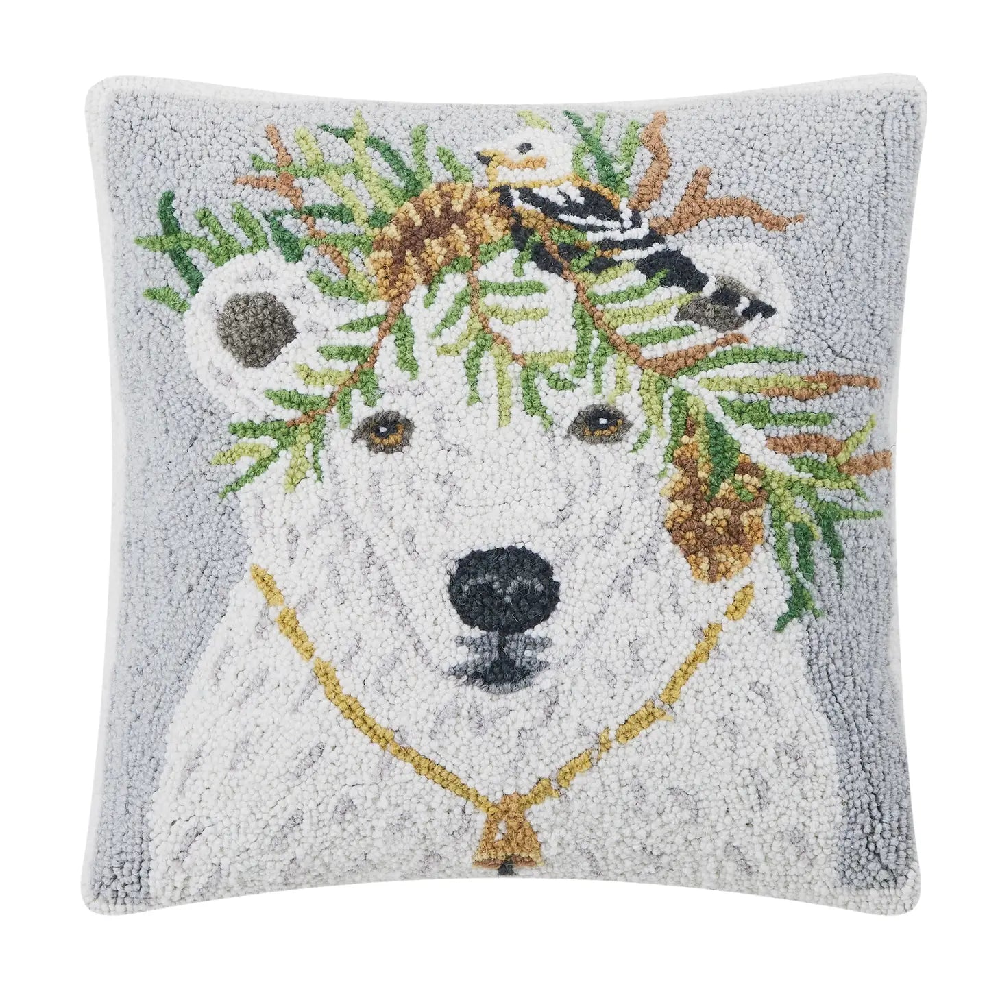 Hook Pillow- Polar Bear Grey BSR 50