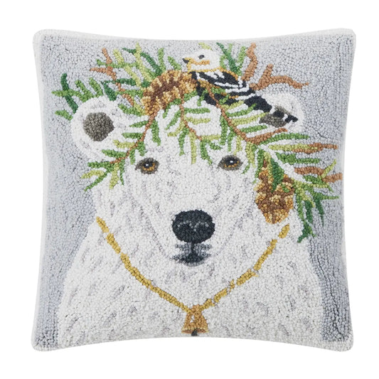 Hook Pillow- Polar Bear Grey BSR 50