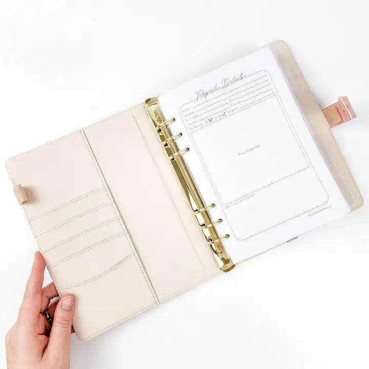 Project Journal Planner for Knitters and Crocheters