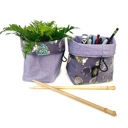 Stand Up Pouch Tub - Plum Sheep
