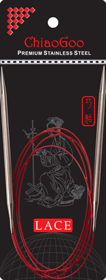 ChiaoGoo Red Lace Circular Needles