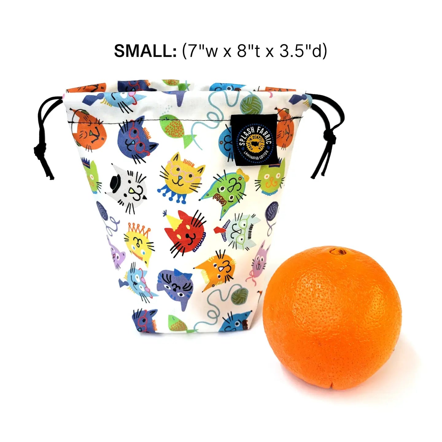 Cinch Bag Small - Cool Cats