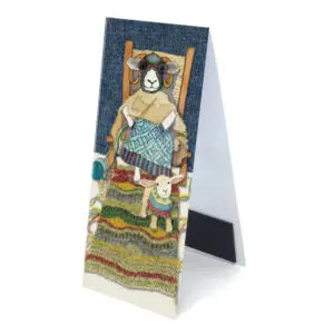 Emma Ball Magnetic Bookmark : Knitting Sheep