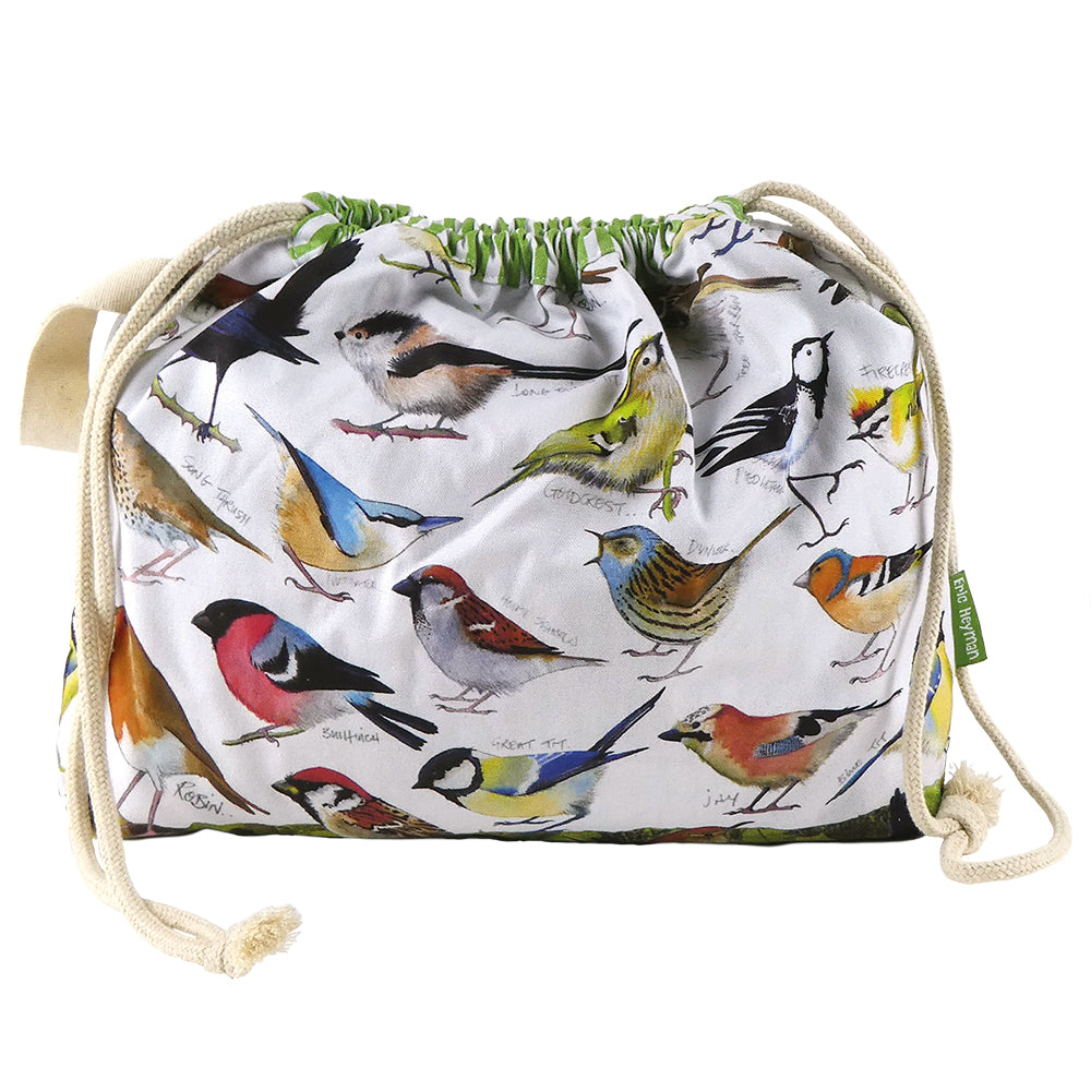 Emma Ball Drawstring Bag : British Birds