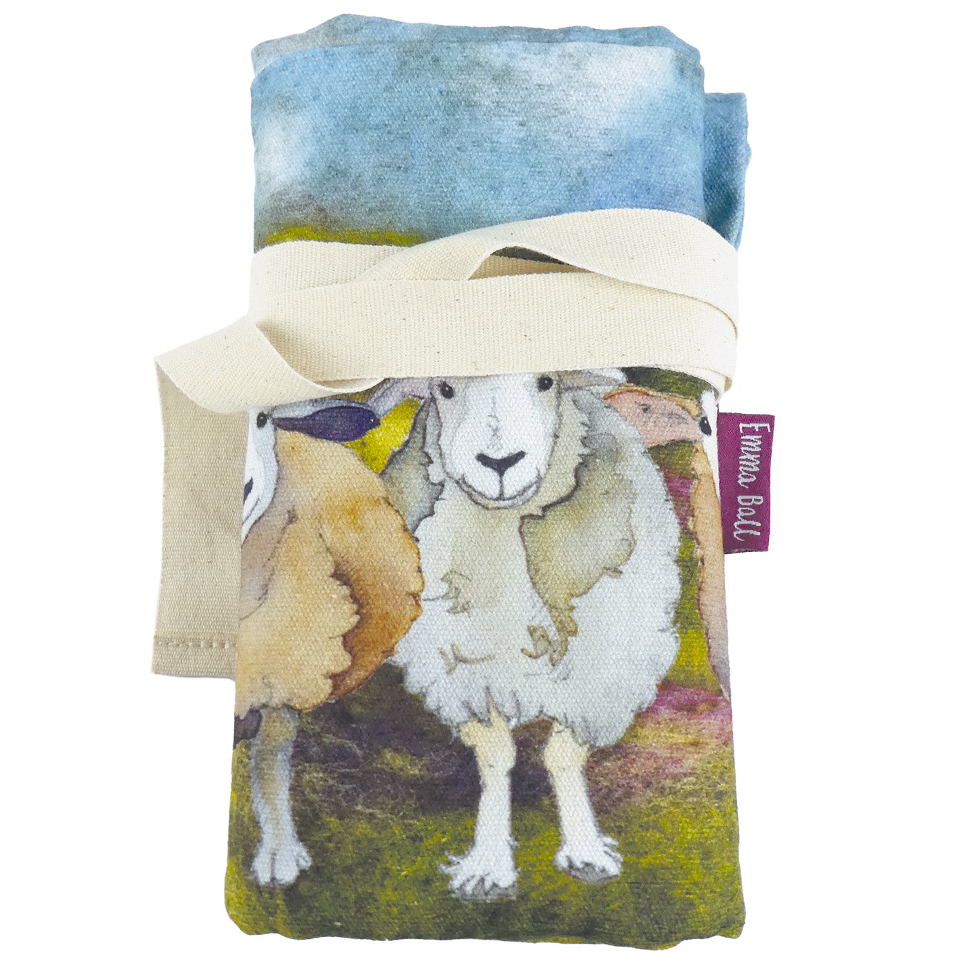 Emma Ball Needle Wrap : Felted Sheep