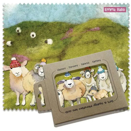 Emma Ball Lens Cloth : Happy Sheep