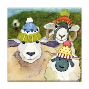 Emma Ball Magnet : Happy Sheep