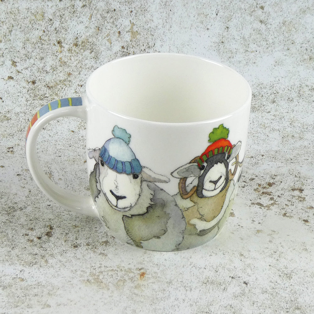 Emma Ball Bone China Mug : Happy Sheep