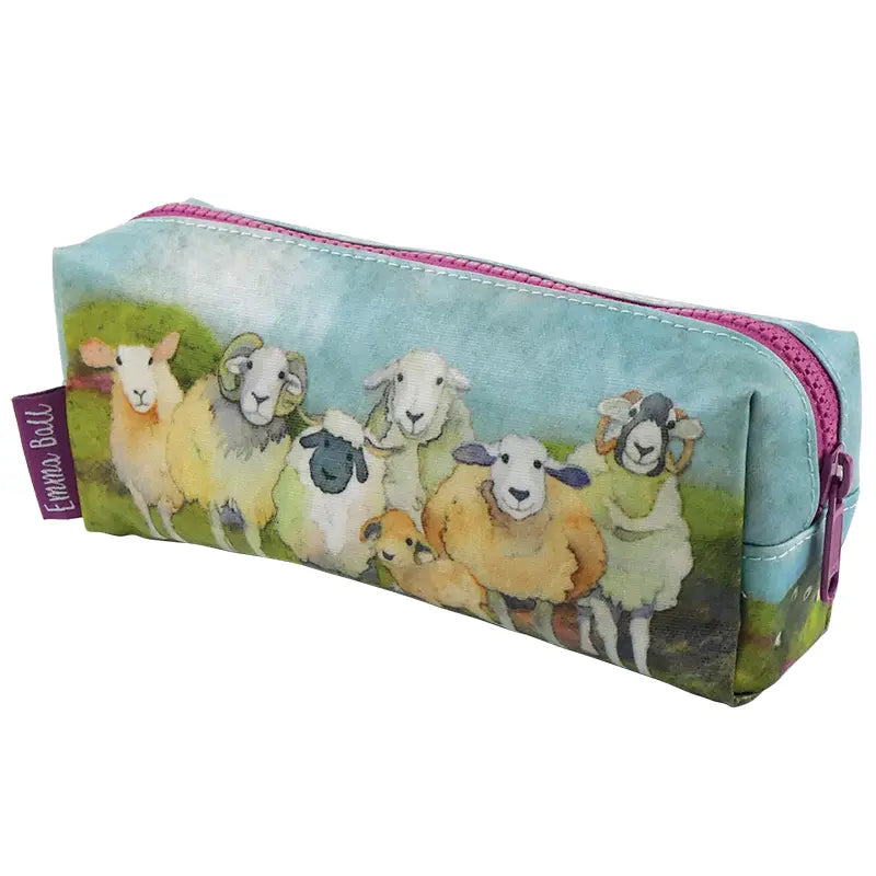 Emma Ball Pencil Case : Felted Sheep