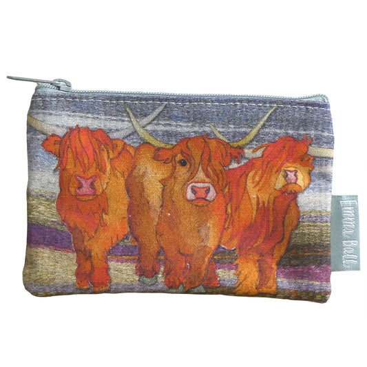 Emma Ball Highland Coos Purse