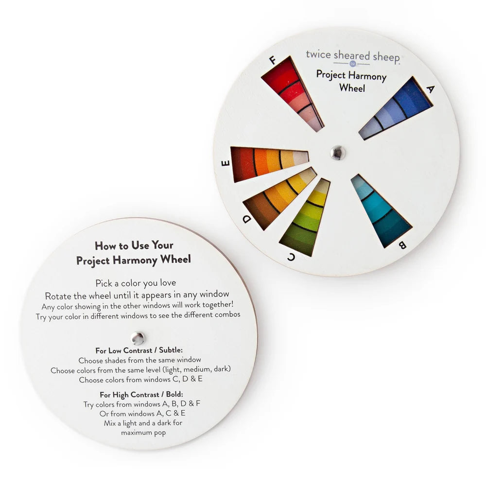Color Wheel Twice Sheared Sheep