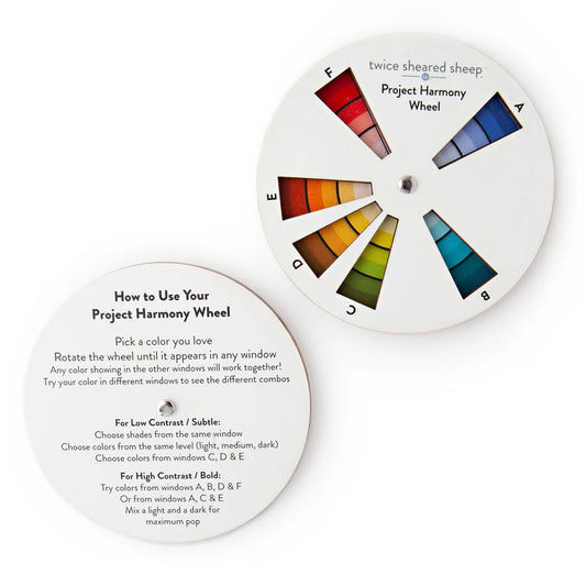 Color Wheel Twice Sheared Sheep