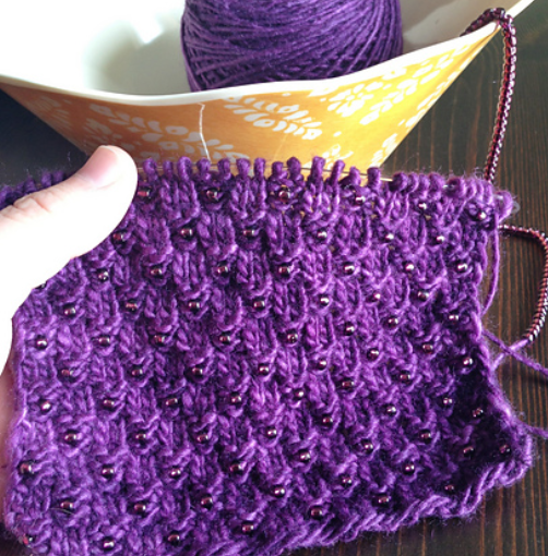 Easy Beaded Scarf September 25
