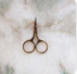 Scissors Copper with Leather Sheath