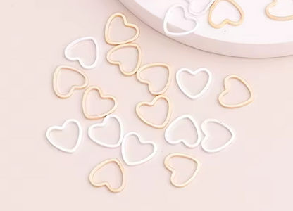 Hearts or Cats Stitch Markers with Tin BSR