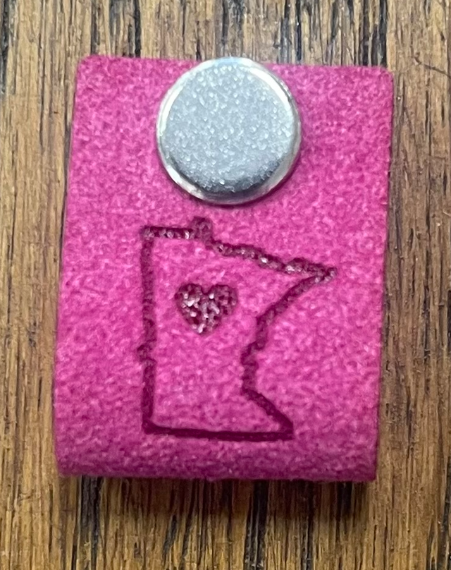 Foldover Tag with Grommet Katrinkles