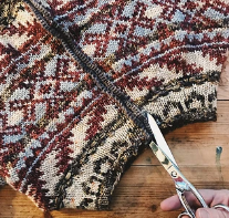 Nelchina Cardigan with Stephanie January and February 2026
