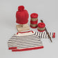 Breton Baby Pullover & Beanie Kit