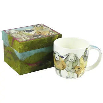 Emma Ball Felted Sheep Bone China Mug