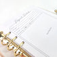 Project Journal Planner for Knitters and Crocheters